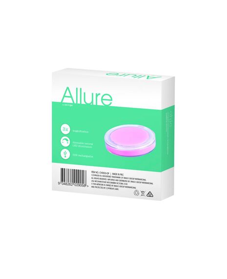 Chic Rechargeable Compact Mirror - Dusty Pink